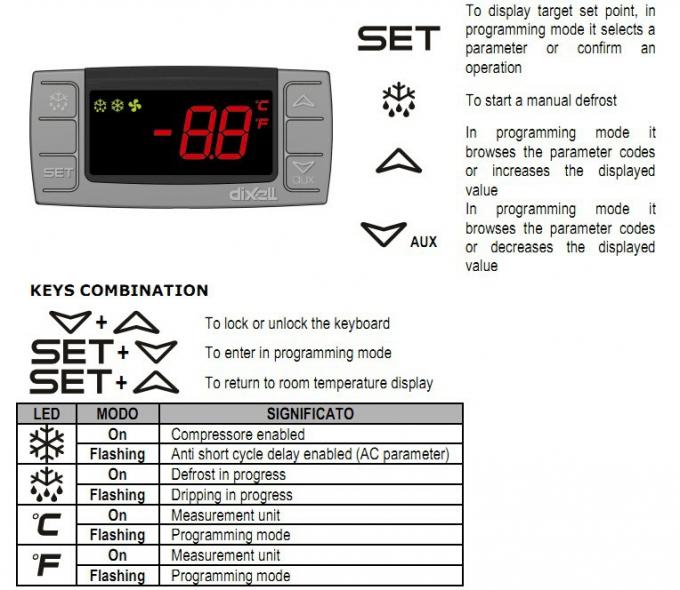 XR03 04 02 temperature Controller digital thermostat Dixell XR01CX