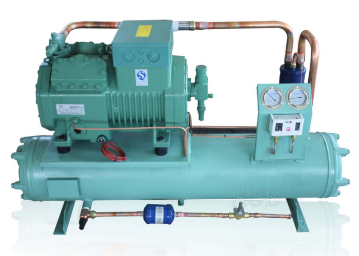4DES5Y Water Cooling Unit , Semi Enclosed Compressor Water Condensing