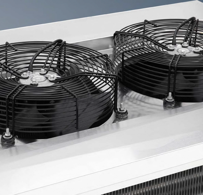 Ceiling Dual Discharge Cool Room Evaporators Anti Corrosion