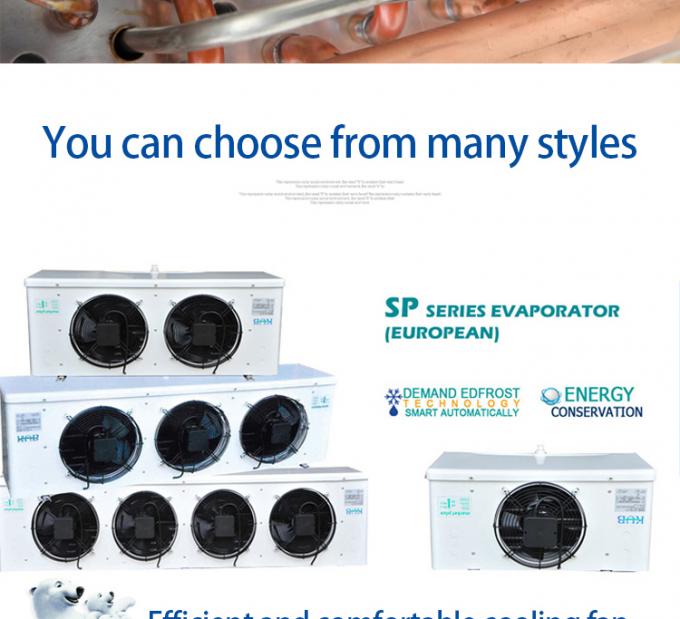 SPAE053D CE Certification Industrial Three Fan Evaporative Air Cooler For Cold Room 4