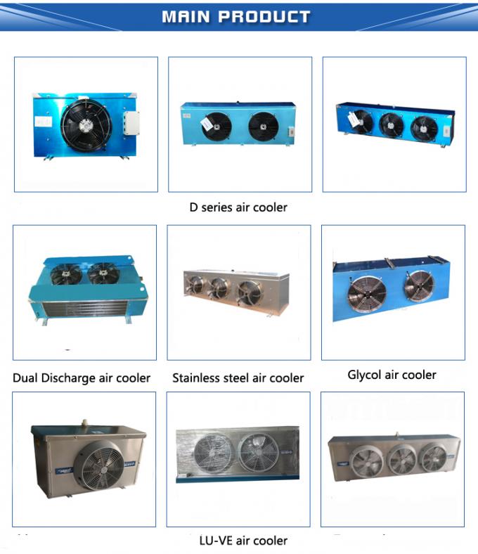 SPAE053D CE Certification Industrial Three Fan Evaporative Air Cooler For Cold Room 9