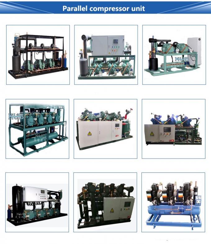 6GE-34Y 30HP Compressor Low Temperature Condensing Unit 30hp Cascade Condensing Unit Water Cooler Condensing Unit 1