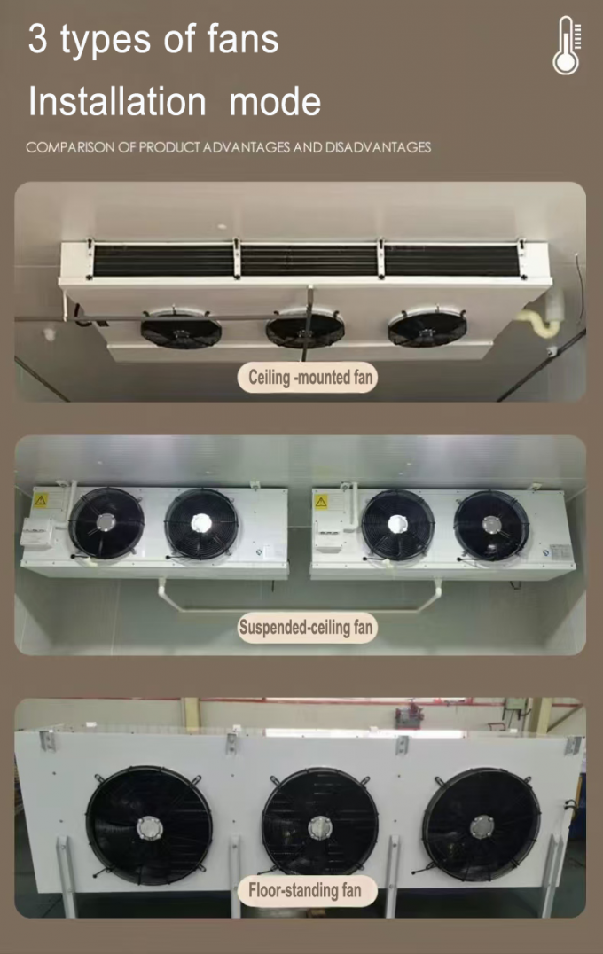 DL series DL22 unit cooler CE certification customized air cooler 3HP cold storage evaporator ceiling evaporator, suitable for warehouse refrigeration, cold storage chamber，vegetables cold storage 18