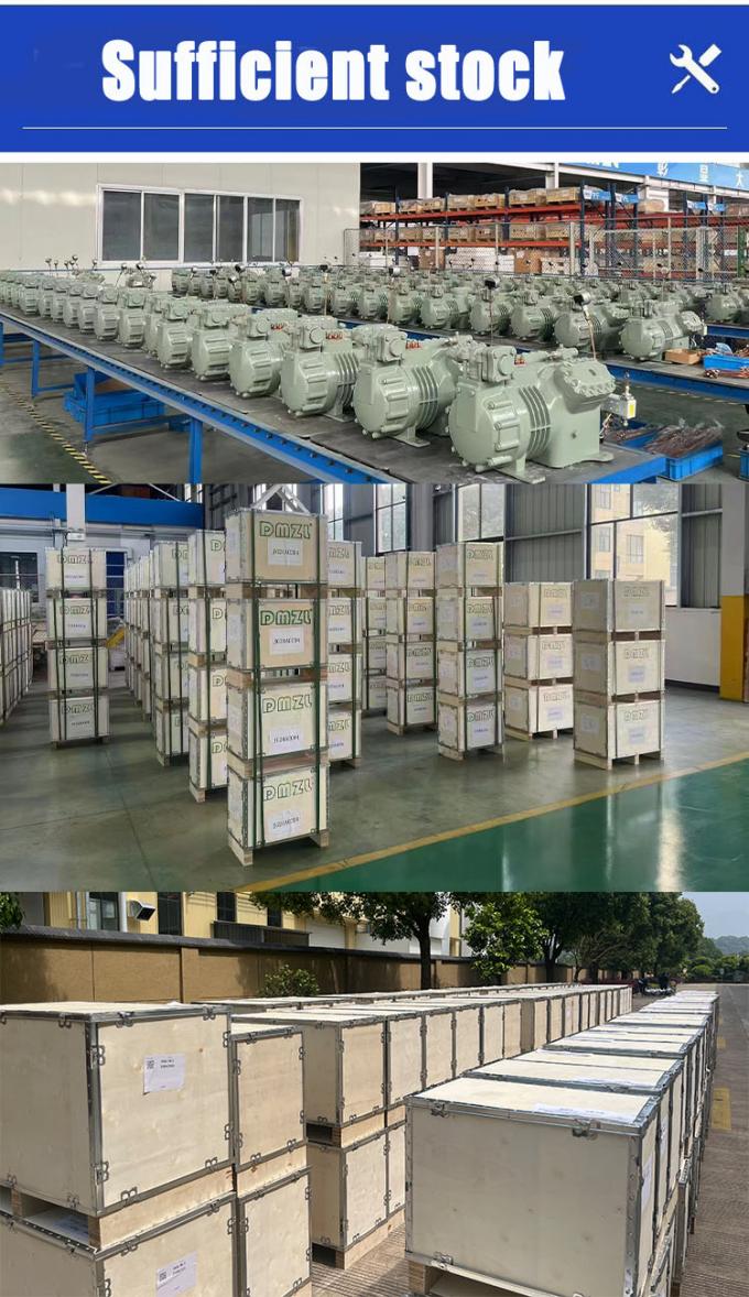 2HP to 50HP Made in China Support customized cheap cold storage refrigeration compressor Semi-hermetic piston compressor,cold storage compressor,cold storage system,industrial cold storage 10