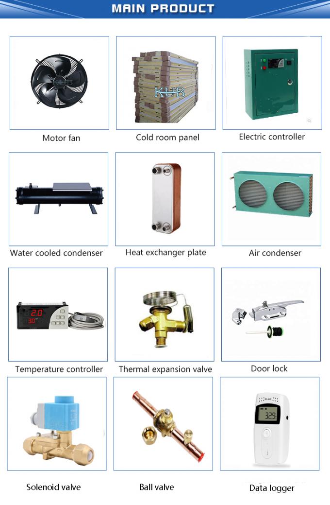5HP to 25HP Cold Room Condensing Unit Box Type Refrigeration Unit air Cooled Condensing Low-noise Refrigeration Unit 14