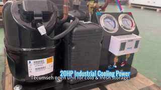 Tecumseh Open Type Condensing Unit for Medium Temp Cold Storage & Fresh Room