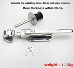 Cam Lift  Cold Storage Doors , Cold Storage Door Locks Silver White Color  Zinc Material