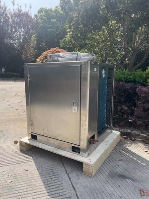 2CES-3Y Compressor Box Type Air Cooled 3HP Condensing Unit Fan Grille And Blades Stainless Steel Condensing Unit