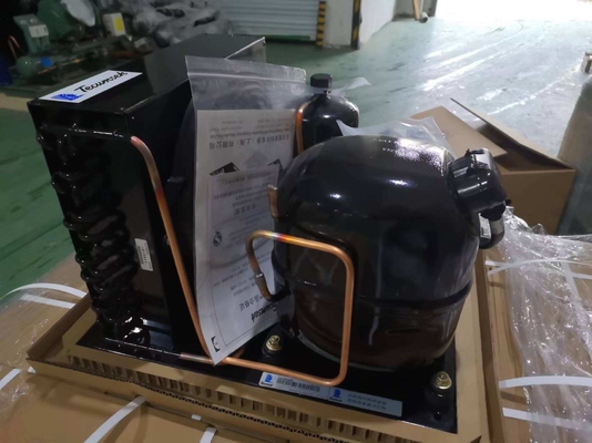 CAJ2446ZBR Tecumseh Compressor 1 Hp Condensing Unit 220V Ac Condenser Unit R404A Freezer Condensing Units