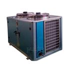 10hp Freezer Condenser Unit , Outside Condenser Unit  U Type Corrosion Resistant For Food Processing