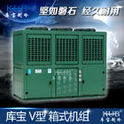 Air Cooling 4HE 18 Refrigeration Condensing Unit 15HP 21100W Compressor Unit