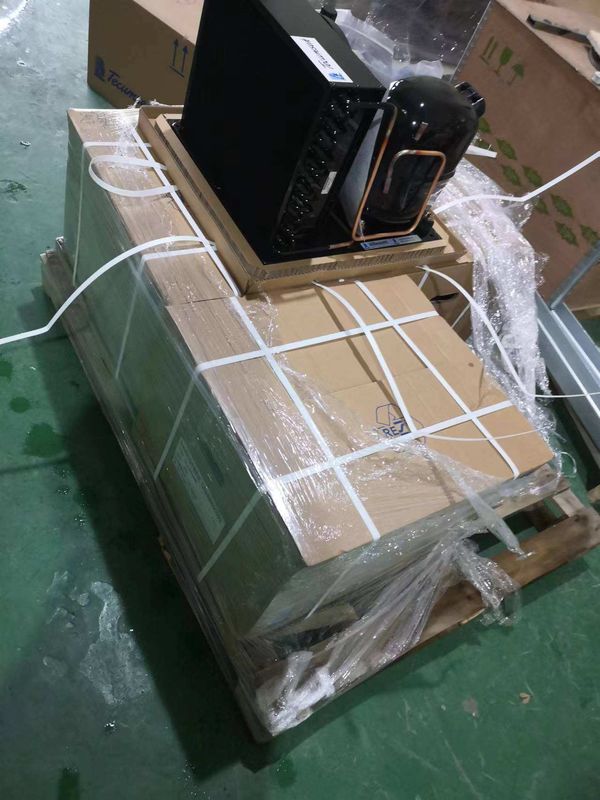 CAJ2446ZBR Tecumseh Compressor 1 Hp Condensing Unit 220V Ac Condenser Unit R404A Freezer Condensing Units