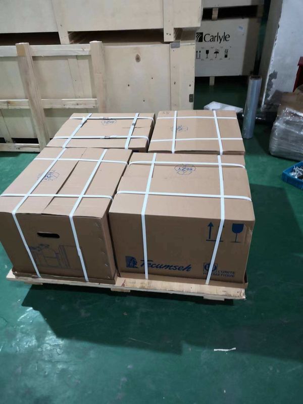 CAJ2446ZBR Tecumseh Compressor 1 Hp Condensing Unit 220V Ac Condenser Unit R404A Freezer Condensing Units