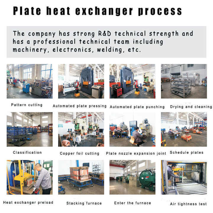 B3-50-48D Cheap Price 10HP Heat Exchanger evaporator Copper / Stainless Steel 304/316 Brazed plate heat exchanger manufacturer