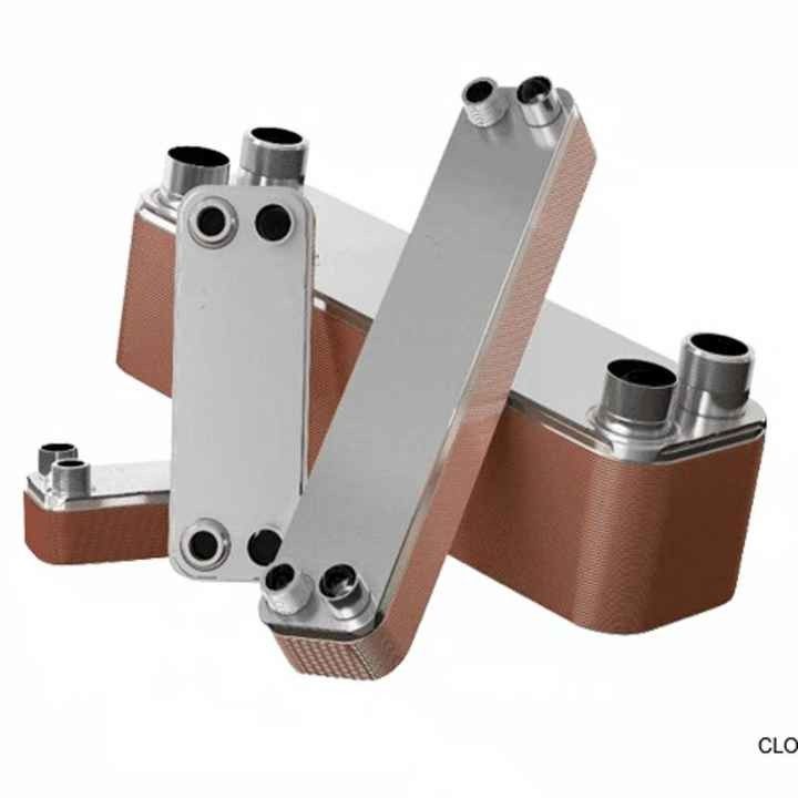 B3-26-34D Stainless Steel 304/316 Brazed heat Exchanger 1HP to 6HP OEM BPHE Plate Type Industrial Heat Exchanger for Chiller