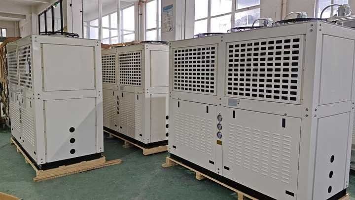 30HP To 50HP DMZL Brand Piston Compressor Condensing Unit Air-Cooled Refrigeration Unit For Factories