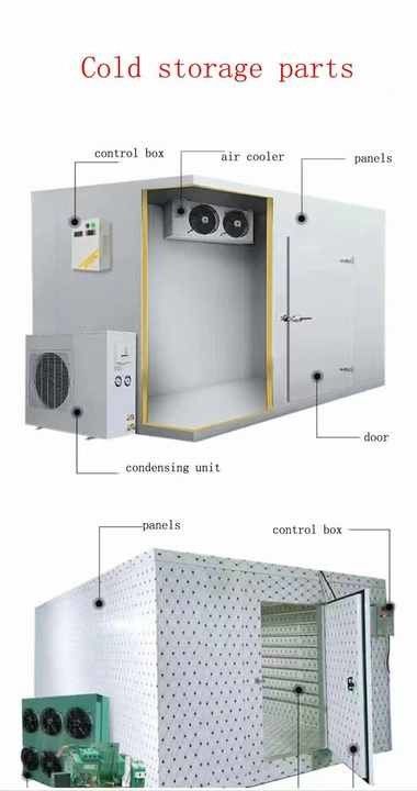 American Cold Storage Container Change To 100mm Cold Storage Insulation Mini Modular Cold Storage Building