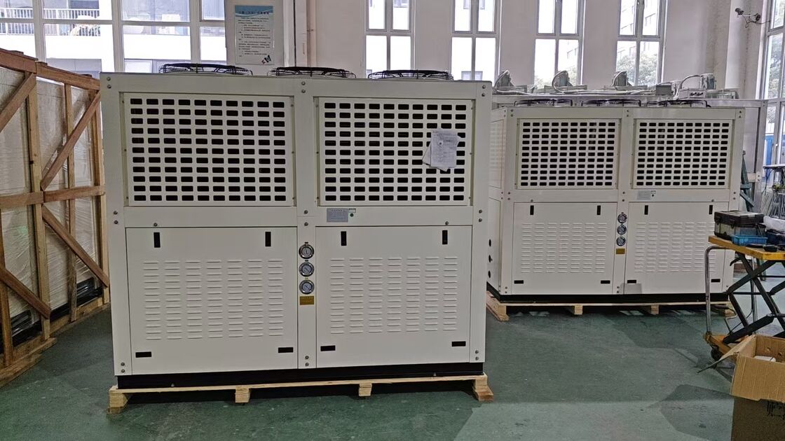 Industrial Air Cooled Chiller 20HP to 50HP for Extruder Blower Injection Moulding with R22/R404A Refrigerant