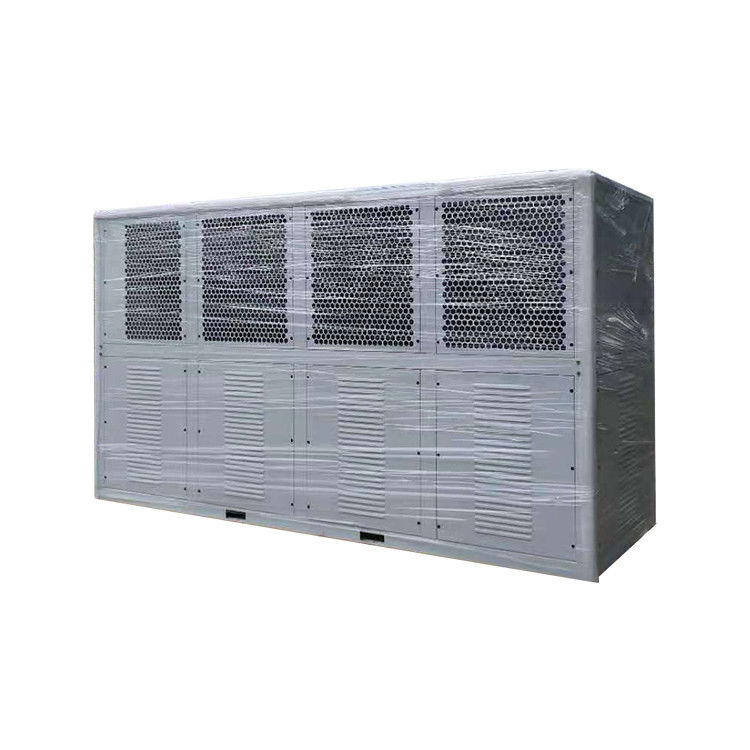 LSQ-40AHE 40HP Air Cooling Industrial Chiller Unit With Dual System outside condenser unit hermetic condensing unit