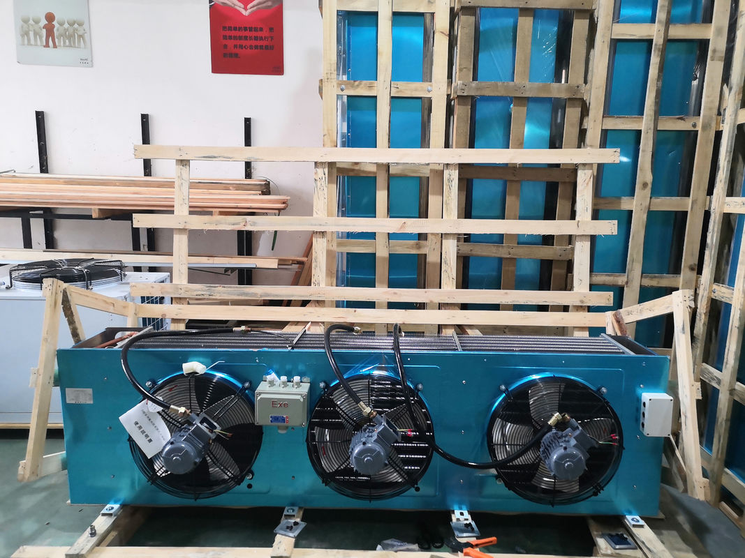 Three-phase chemical explosion-proof D-type evaporator R404a cold room air cooler