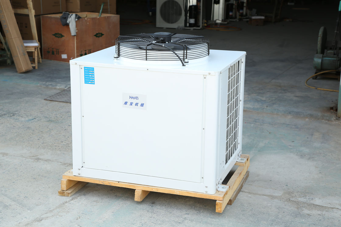 Cold Room Box Type Semi Hermetic Condensing Unit For Restaurants