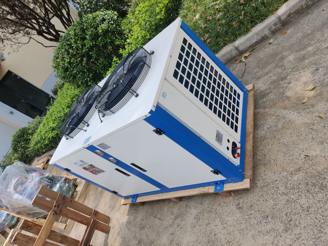 Cold Room Box Type Semi Hermetic Condensing Unit For Restaurants
