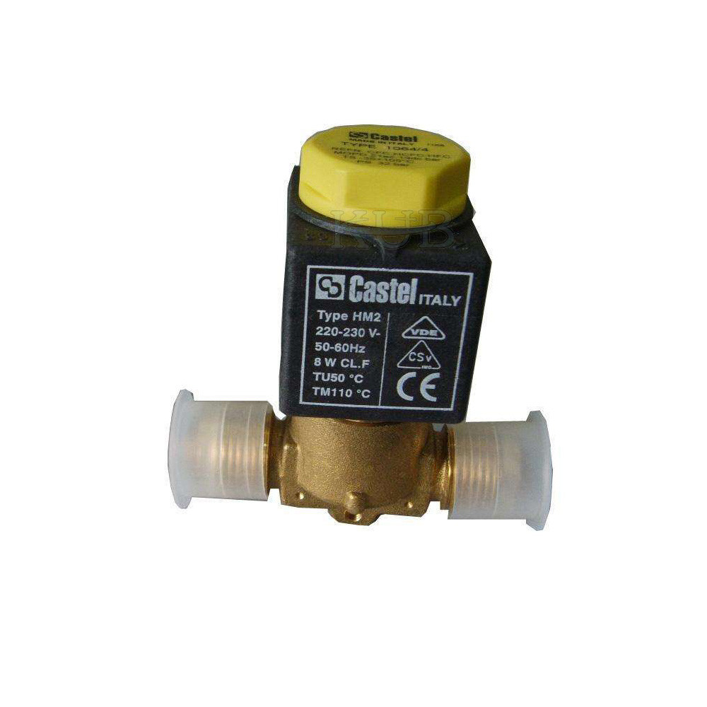 1028/3 Electric Cold Storage Parts , Gas Solenoid Valve Long Lifespan