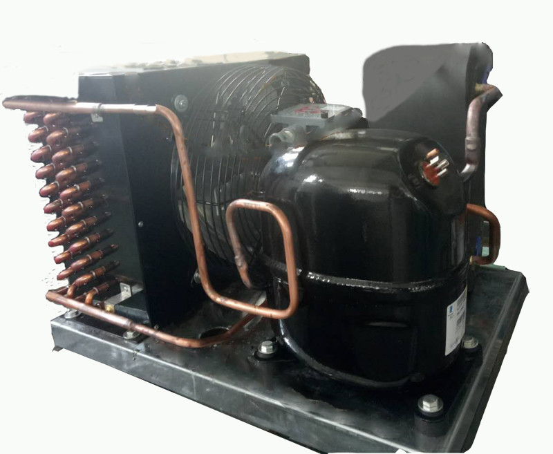 1.5hp Hermetic Compressor Condenser Unit Explosion Proof Black Color 1