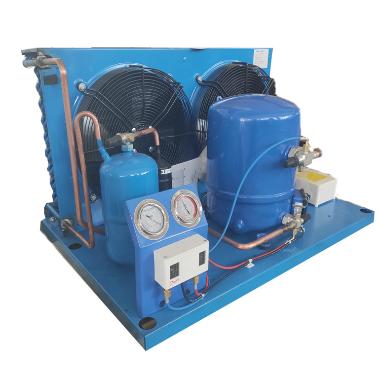 5HP R404A Outdoor Refrigeration Maneurop Air Cooled refrigerating unit cold storage