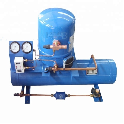 Overload Protection Refrigeration Condensing Unit With Water-Cooled Evaporator And Condenser