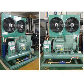 Commercial Condensing Unit Semi Hermetic Reciprocating Refrigeration Compressor Compact Structure