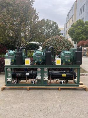 10HP Piston Compressor Water Cooled Condensing Unit with 380V 3PH 50Hz and 1 Year Warranty