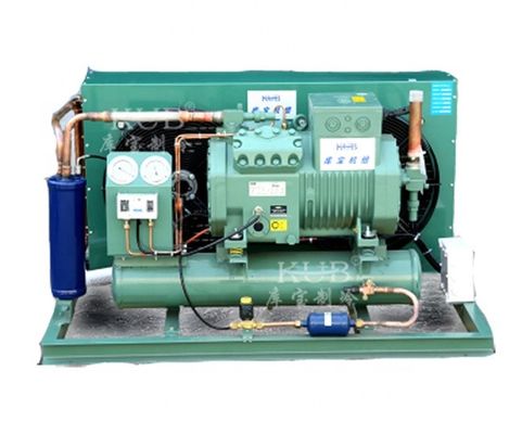 Semi Hermetic Refrigeration Condensing Unit Cooling System Piston Condensing Unit