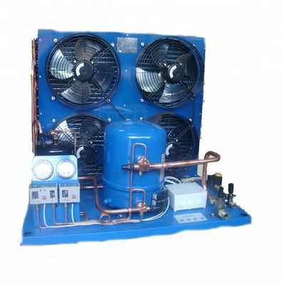 Blue R404a Cold Room Refrigeration Condensing Unit MTZ271