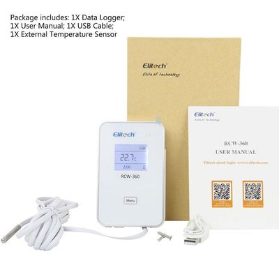 Digital Temperature Humidity Data Logger WIFI Connection For Vaccine Storage