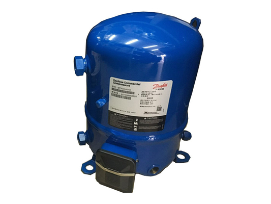 AC Power 2 Cylinders R22 Cold Storage Compressor Blue Color