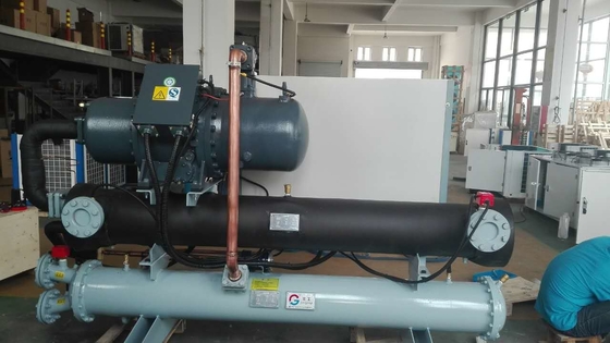 Cold Rooms 60HP 2 Stage Screw Compressors Fast Freezing